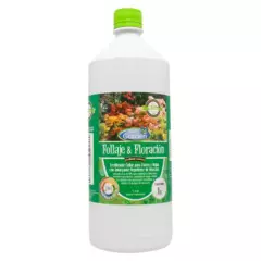 BEST GARDEN - Fertilizante para Follaje y Floración 1L Nitrógeno, fosforo y potasio 8 cm24 cm8 cm