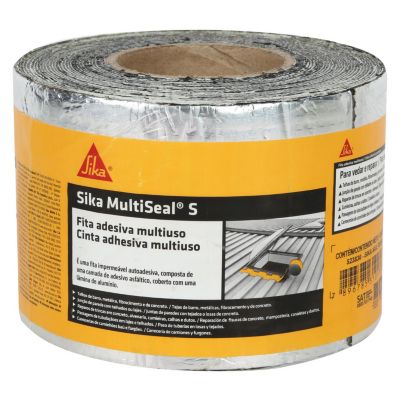 Cinta autoadhesiva impermeable Sika Multiseal S Aluminio 10cmx10m - Oechsle