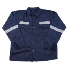 ATLANTA - Camisa de Trabajo Comando Drill Azul Talla L