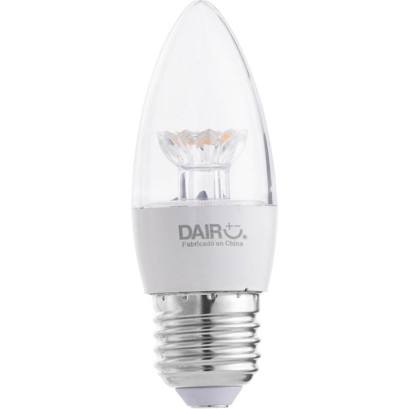 DAIRU - Foco LED Vela 5W E27 Luz Amarilla