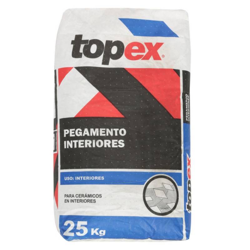 TOPEX - Pegamento para Cerámicas Interiores 25 kg Gris