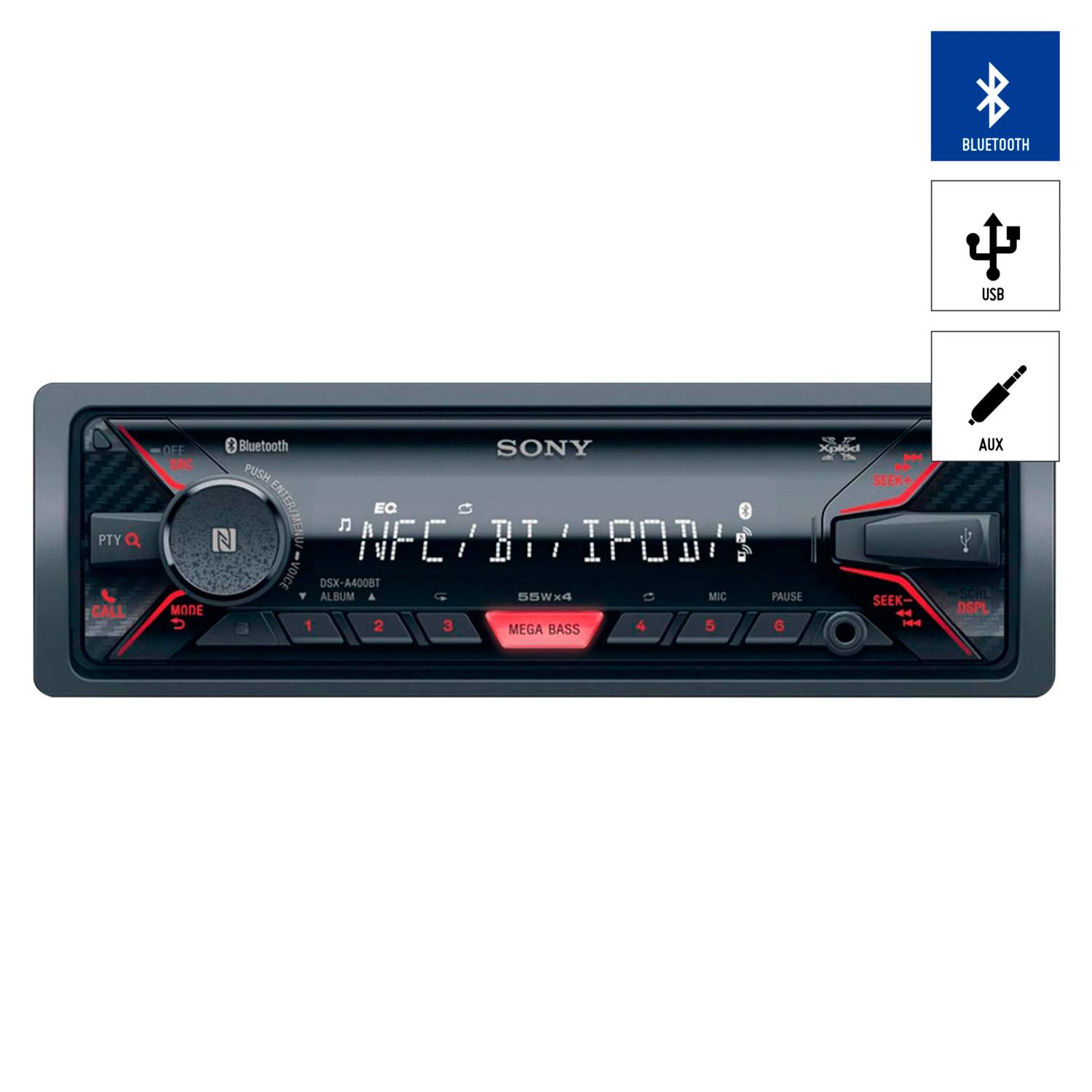 Autoradio Sony Bluetooth DSX-A410BT