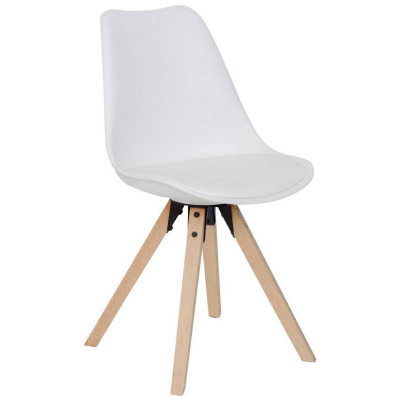 JUST HOME COLLECTION - Silla Cooper blanco