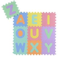 Piso puzzle letras 30x30cm