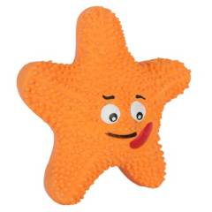 ACCECAN - Juguete para Perros Estrella de Mar Plástico Color Naranja