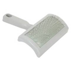 ACCECAN - Cepillo Universal Mediano para Perro Plástico Gris 10.5x15x4cm