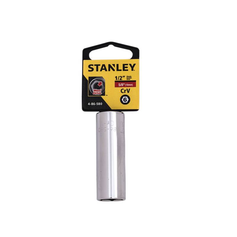 STANLEY - Dado Para Bujias 4-86-580 1/2'' Plateado Stanley