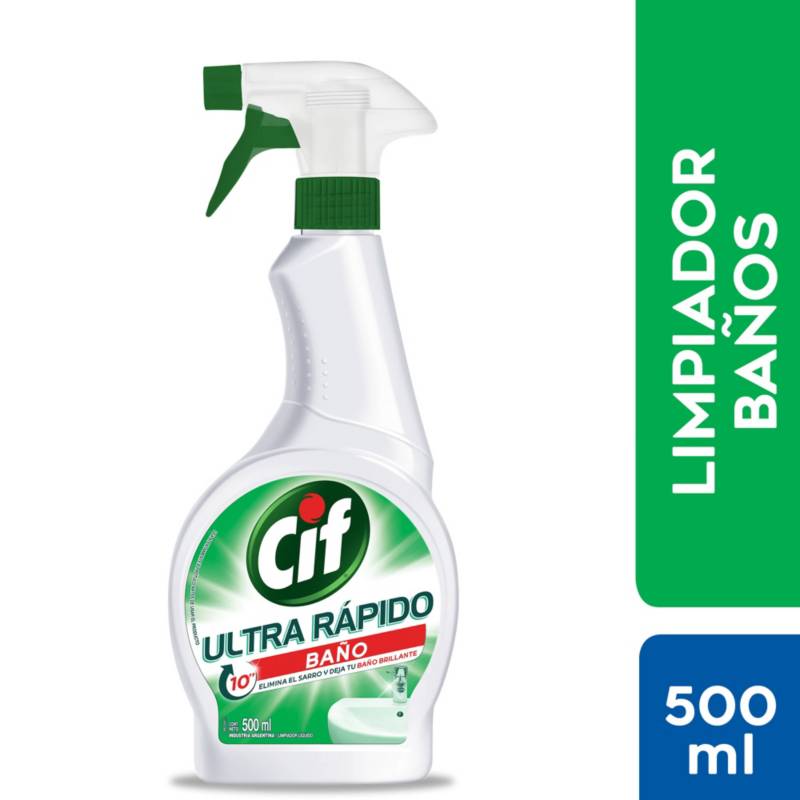 Limpiador de Baños Sacasarro CIF 500 ml.