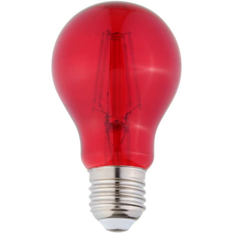 Foco LED Bulbo Especial 4W E27 Luz Roja