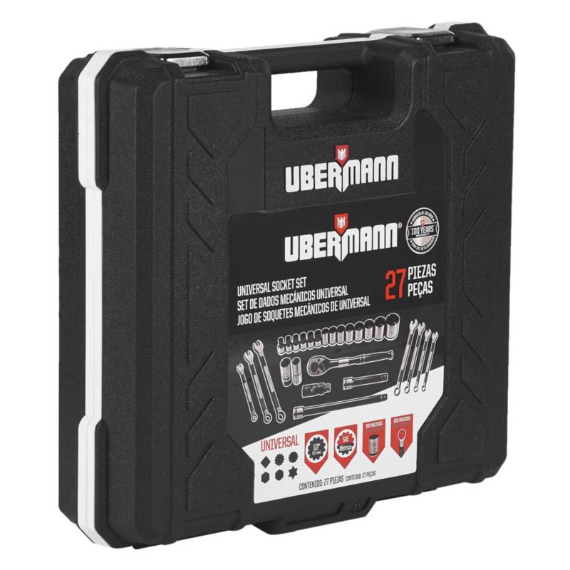 UBERMANN - Set De Dados Mecánicos Universal 27 Unidades Ubermann