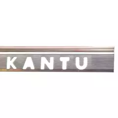 KANTU - Decor Borde Curvo Aluminio Brillante 12.5 mm x 240 cm