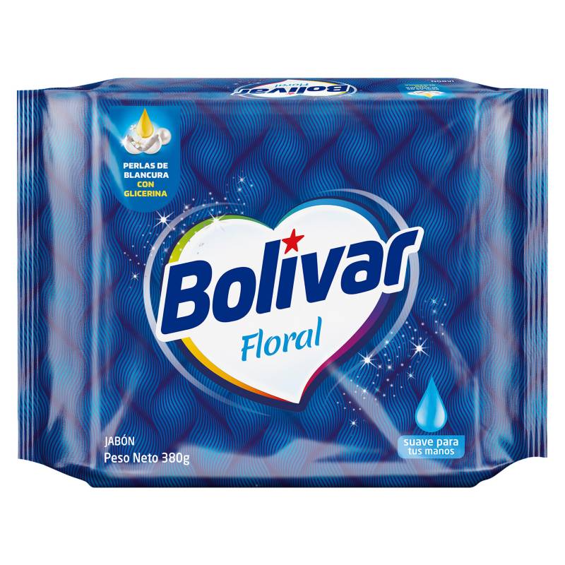BOLIVAR - Jabón Bolívar Aroma Floral 2 und.