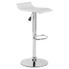 JUST HOME COLLECTION - Silla Bar Enzo Blanco
