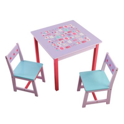 Set Infantil Mesa + 2 Sillas Zoo JUST HOME COLLECTION