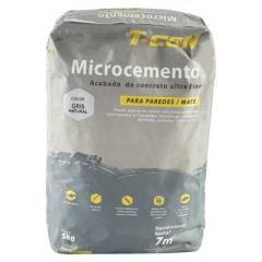 GENERICO - Microcemento Pared Gris Natural 5kg