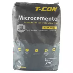 GENERICO - Microcemento Piso Gris Intermedio 5kg