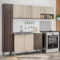 GENIALFLEX - Mueble de Cocina Pietra 225x52x200cm