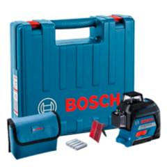 BOSCH - Nivel Láser 3 Líneas Rojo 360° GLL 3-80 Bosch