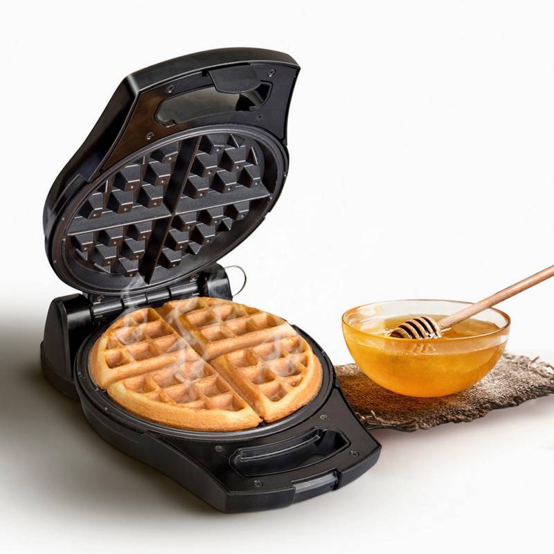 BLANIK - Máquina para hacer Waffles BWM032 Negro