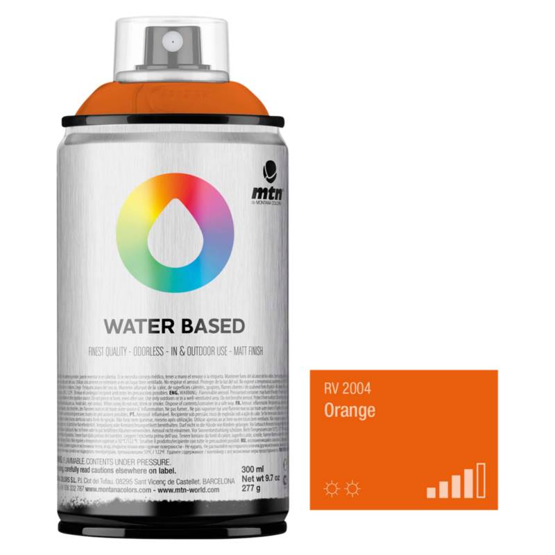 WATER BASED - Spray Multiusos Naranja 300ml