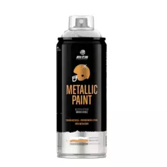 MONTANA COLORS - Spray Pintura Metálica Aluminio 400ml