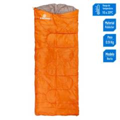 KLIMBER - Bolsa de dormir Monia Naranja 180x75cm