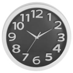 JUST HOME COLLECTION - Reloj Tausen 33cm Negro