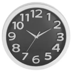 JUST HOME COLLECTION - Reloj Tausen Negro 33cm