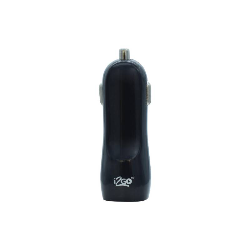 I2GO - Cargador para Auto Dual USB Negro