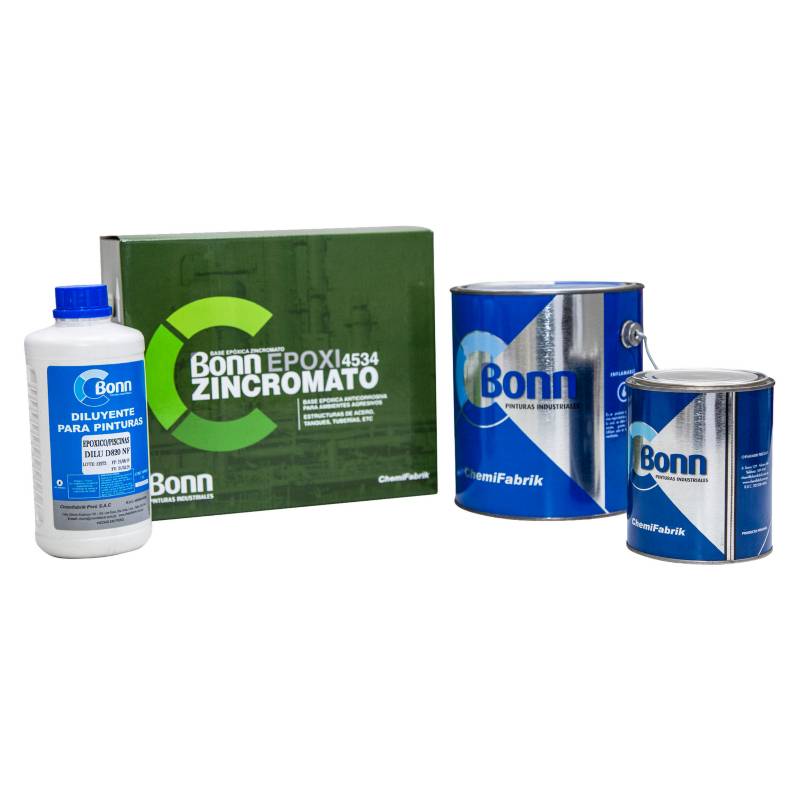 BONN - Kit Epoxico Zincromato Anticorrosivo