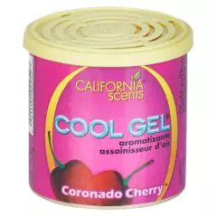 CALIFORNIA SCENTS - Ambientador para Auto Cool Gel Aroma Cherry 4.5 onzas