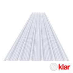 KLAR - Techo Termoacústico 1.13x3.6mx1.5mm Klar Blanco