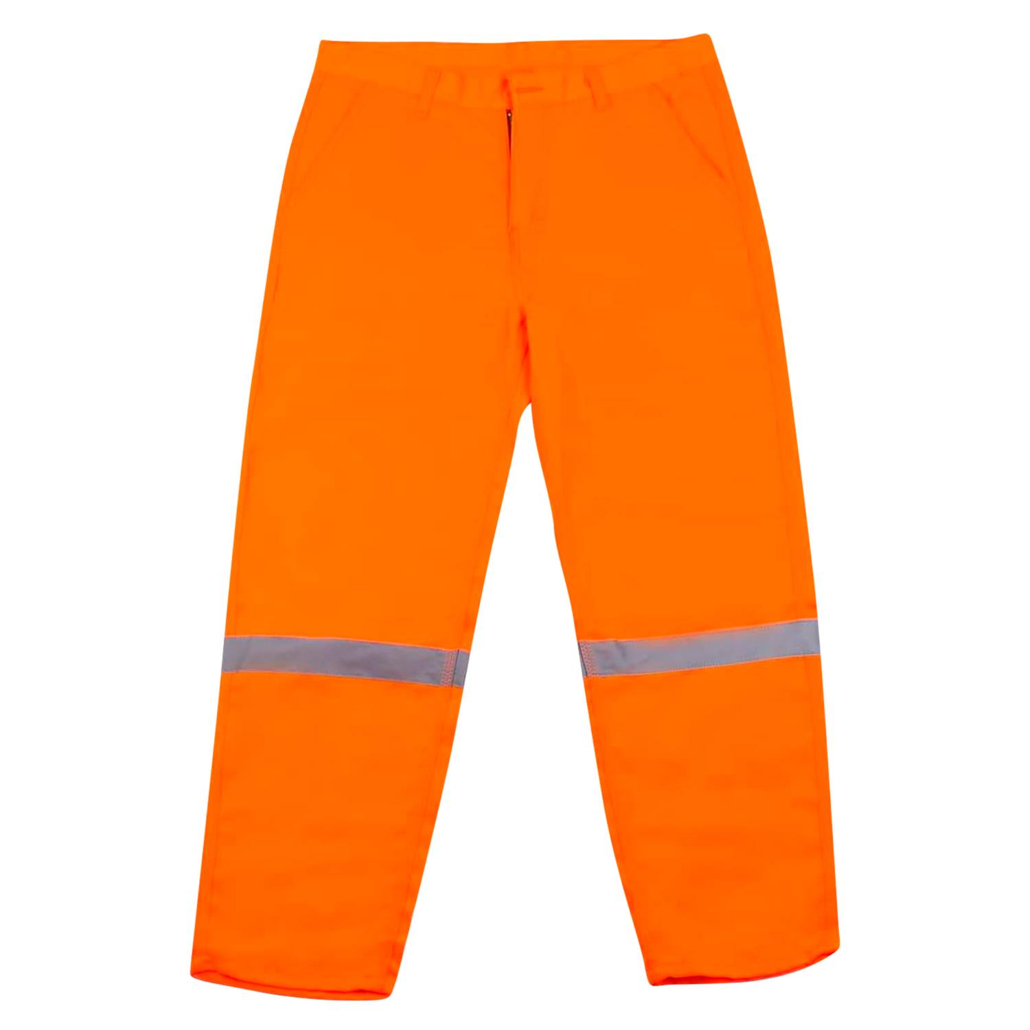Pantalón de Trabajo Drill Naranja Talla L
