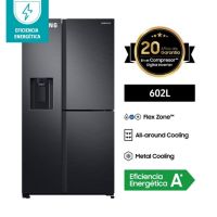 Refrigeradora Side by Side Samsung 602 Litros RS65R5691B4/PE