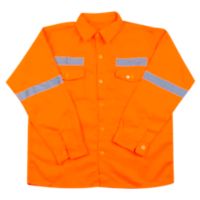 Camisa básico Naranja XL