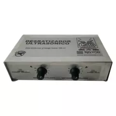 GENERICO - Desratizador Ultrasonico Metal Plateado 21.5x6.5x14.5cm