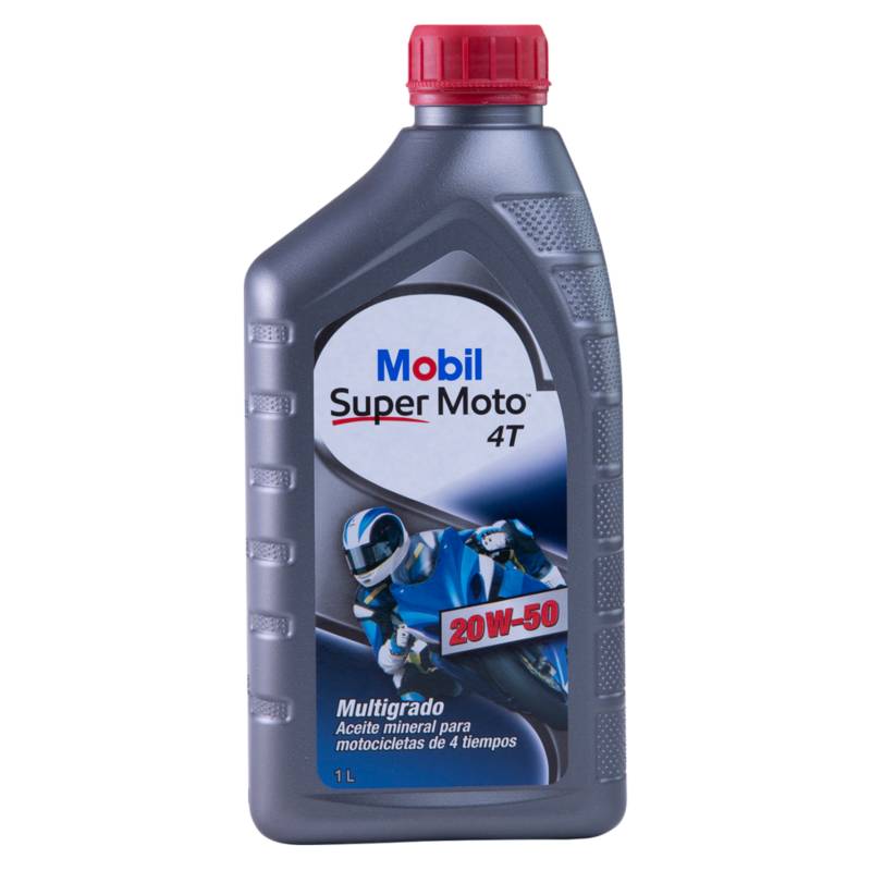 MOBIL - Lubricante Súper Moto 4T 20W-50 946ml