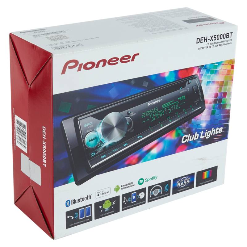 Autoradio Pioneer Bluetooth DEH-X5000BT PIONEER
