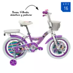 MONARK - Bicicleta Monark Minnie Unicorn Aro 16'' Lila