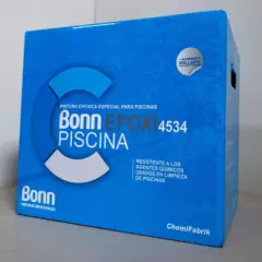 BONNA - Kit Epoxico para piscina Azul Cielo