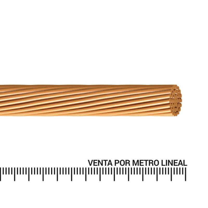 INDECO - Cable Desnudo 16 mm2 por Metro Lineal