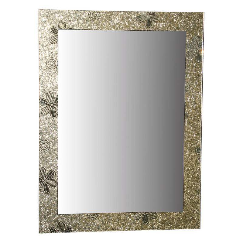 AMERICAN FURNITURE - Espejo de Baño Rectangular Deco Style 45x60cm