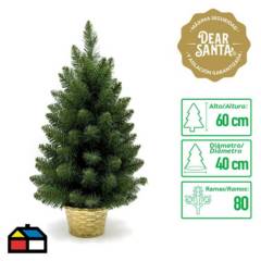 DEAR SANTA - Árbol de Navidad 60cm Virginia Mesa
