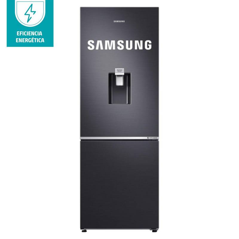 SAMSUNG - Refrigeradora Samsung 284 Lt Bottom Freezer RB30N4160B1 Negro