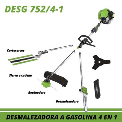 chorro Incontable Provisional Desmalezadora/Motoguadaña Gas 52CC 2 HP 2T 4 en 1 - Sodimac.com.pe