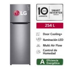 LG - Refrigeradora LG 254 Lt Top Freezer GT29BPPDC Plata