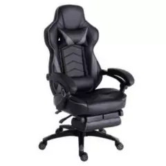 JUST HOME COLLECTION - Silla Gamer Reclinable Color Negro