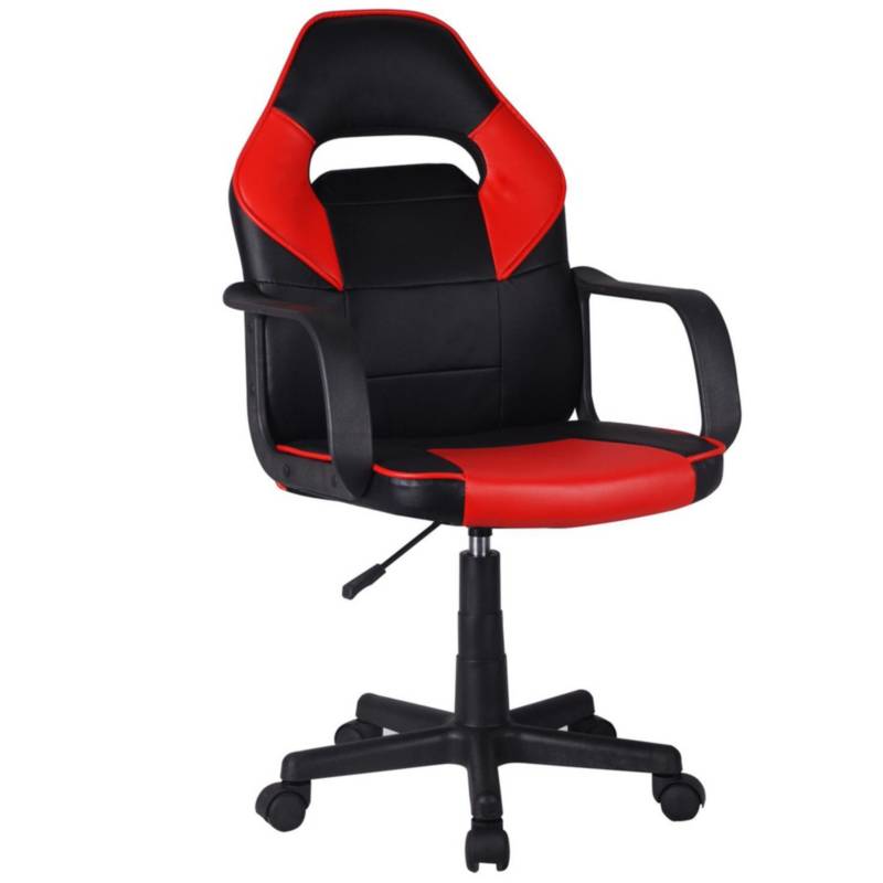 JUST HOME COLLECTION - Silla Gamer Infantil Rojo/Negro
