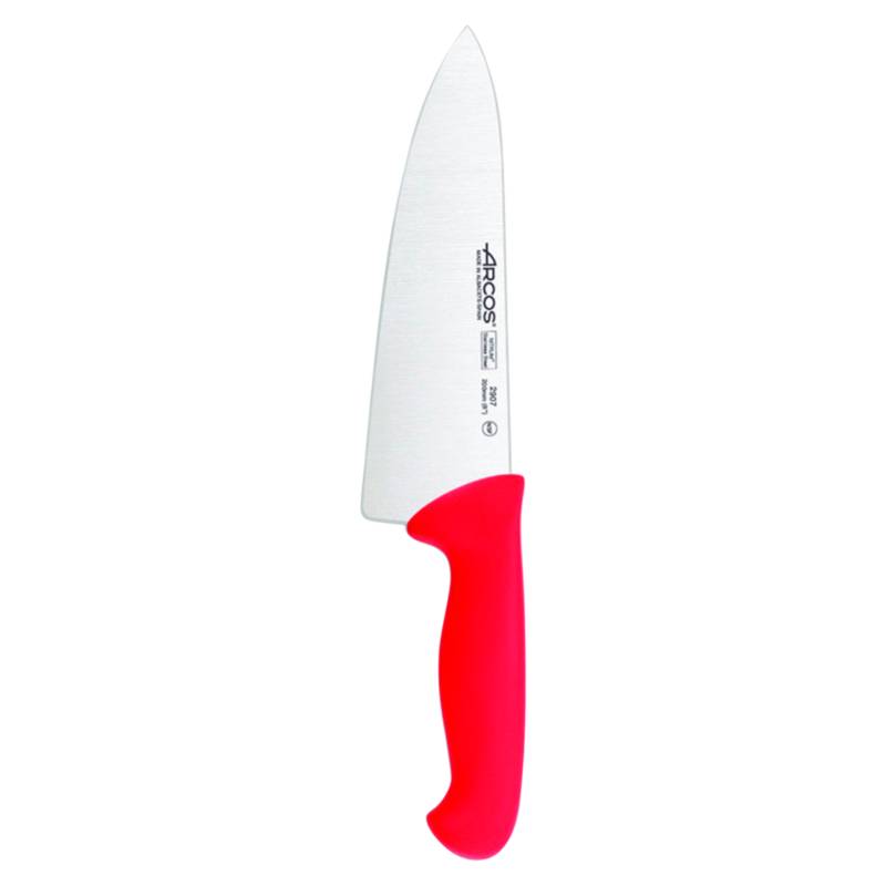  - Cuchillo de Cocina Rojo 20cm