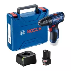 BOSCH - Taladro atornillador 12V Bosch GSR 120-LI + 1 batería + maletín de plástico